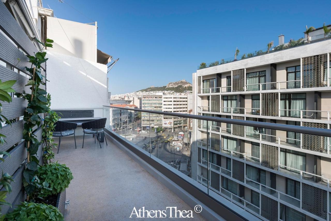 Athensthea Alpha Luxury Penthouse Apt In Omonia Exterior foto
